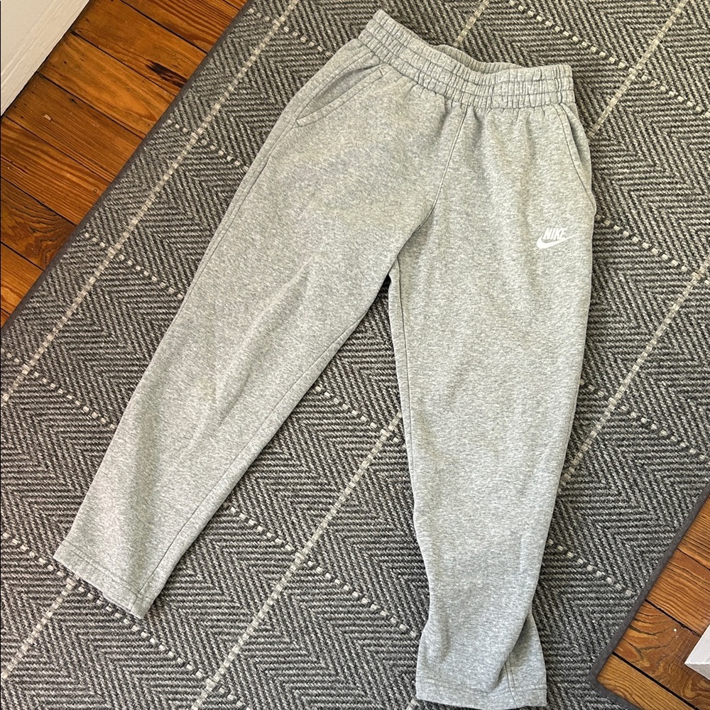 Nike Kids Light Gray Joggers